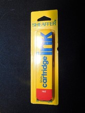 “Vintage 1970's/80s Sheaffer Skrip Red Ink Cartridges – New Old Stock”  picture