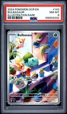 Graded Pokemon - Bulbasaur (143/142) Stellar Crown PSA 8 picture