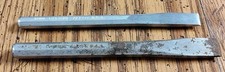 Pair of Vintage Indestro Cold Chisels 1900 (New, Unused) & 1901 (Used) READ picture