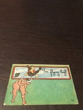 EARLY 1908 - POSTED POSTCARD - I'M FLYING HIGH... picture