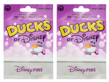 Disney Parks Character Ducks Series 2 Mystery 5 Pin Pack Set of 2 Sealed - NEW picture