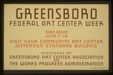 Greensboro Federal Art Center,Jefferson Standard Building,New York,NY,c1936 picture