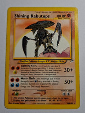 Pokemon TCG Shining Kabutops 108/105 Neo Destiny Holo Unlimited Secret Rare 200 picture