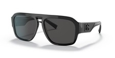 NEW DOLCE & GABBANA DG4403 501/87 BLACK PILOT AUTHENTIC SUNGLASSES 58-16 picture