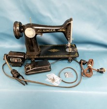 VTG Mid Century 1952 Singer Retro Classic Sewing Machine Parts/Repair READ picture