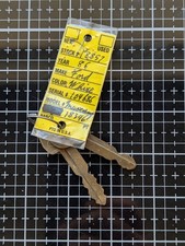 vintage Set of 1986 Ford Mustang key CUT picture