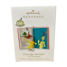 2010 Hallmark Green Eggs And Ham Ornament - Dr. Suess Books - 50th Anniversary picture