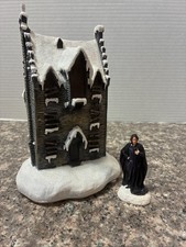 Hawthorne Harry Potter Village Shrieking Shack with Professor Severus Snape picture