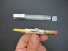 1920s Vtg President Harding Memorial Marion Ohio Souvenir Bullet Pencil + Case picture