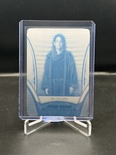 Topps 2025 Star Wars Masterworks Bix Caleen Blue Printing Plate 1/1 picture