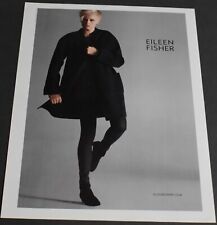 2013 Print Ad Clothing Fashion Style Heels Art Eileen Fisher Blonde Model Lady picture