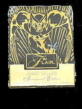 1994 Flair Marvel Universe Inaugural Edition Gold Variation PACK W/Free Shipping picture