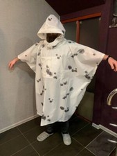 Raincoat poncho white tactical winter camouflage raincoat tent military picture
