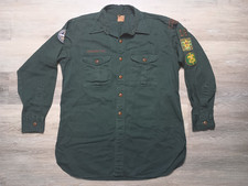 Vintage 1940s BSA Explorer Shirt Uniform Adult size Patches Duluth Minnesota picture