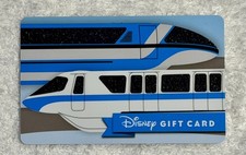 WALT DISNEY gift card. Monorail  picture