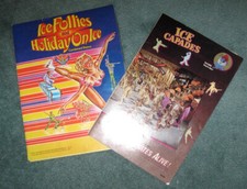 Ice Follies & Holiday On Ice Combined 1980 2 Posters Pr Ed +Ice Capades Smurfs picture