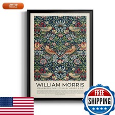 William Morris Strawberry Thief (1936) Framed Wall Art Print by Renditions picture