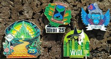 2025 Wisconsin Destination Imagination Wicked DI Trading Pin Set picture