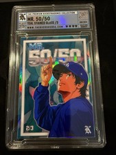 Kickstradomis Shohei Ohtani TEAL Stained Glass 2/3 SSP Mr. 50/50 HOLY GRAIL picture