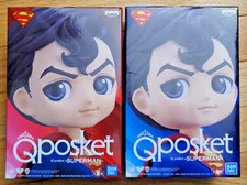 Banpresto Q Posket - Superman (Ver. A) & (Ver. B) - BOTH FIGURES BRAND NEW picture