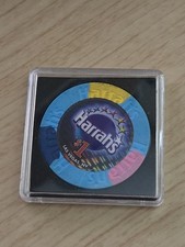 Harrah's Las Vegas Nevada $1 Casino Poker Chip Multi-Colored picture