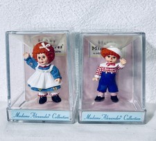 Hallmark Merry Miniatures Madame Alexander Mop Top Billy & Wendy Pair 2000 NIB picture