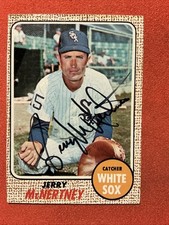Jerry McNertney 🔥🔥MLB: 1968 Topps 🔥🔥Autograph🔥🔥 picture
