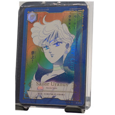 Jimmy Choo x Sailor Moon T/Cards- Sailor Uranus JC-07 R Rainbow Foil ULTRA RARE picture