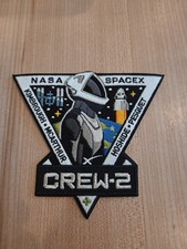 CREW-2 AUTHENTIC SPACEX EMPLOYEE X MARKED PATCH picture