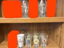 A pair of matching GUINNESS pint glasses  YOUR CHOICE. picture