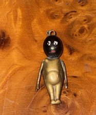 Vintage 1900s WWI FUMSUP lucky charm Brass & Wood picture