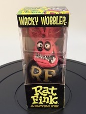 VRHTF Vtg NHRA Cool Original Rat Fink Roth Ed Big Daddy Bobblehead Wacky Wobbler picture