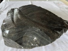 5 Pounds Black, Gray, And Orange Obsidian picture