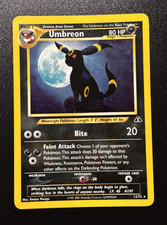 Pokemon Umbreon 13/75 Holo Rare Neo Discovery Card picture
