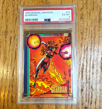 1993 SkyBox Marvel Universe #37 Guardian PSA 6 EX-MT Non-Sport Trading Card picture