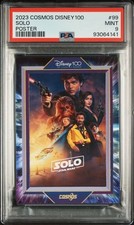2023 Cosmos Disney 100 #95 Solo: A Star Wars Story Poster 049/288 PSA 9 picture