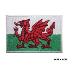 Wales Country Flag Patch Iron On Patch Embroidered Patch picture