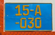 1990s Bosnia (Europe) Diplomatic License Plate picture