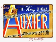 1941 King of Coals Auxier Millers Creek Seam Mining Tin Sign hanging picture