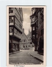 Postcard Blick auf Römer Alter Markt Frankfurt Germany picture