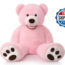 MorisMos Giant Teddy Bear, 51 inch, Pink picture