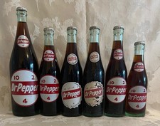 VINTAGE DR PEPPER BOTTLE SET picture