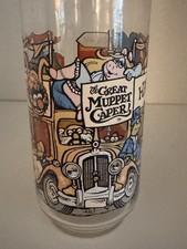 Vintage 1981 McDonald’s Great Muppet Caper Happiness Hotel Glass Jim Henson picture