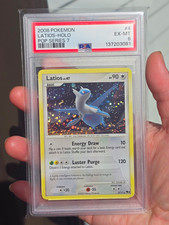 2008 Pokemon Latios Holo POP Series 7 #4/17 PSA 6 vintage rare Foot SWIRL picture