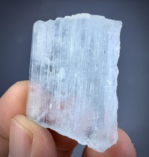 67 Carats Etched Aquamarine Crystal From Pakistan picture