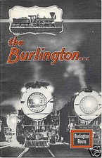 1933 BURLINGTON ROUTE SOUVENIR Chicago Exposition MINT picture