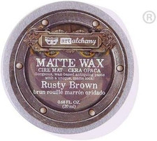 PRIMA  INC Art Matte Wax Paste Rust, Rusty Brown picture