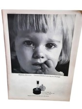 1966 Lanvin Arpege Perfume Print Ad Crying Child Vintage picture