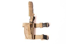 Oldgen Tan Drop Leg Soft Pistol Holster GWOT picture