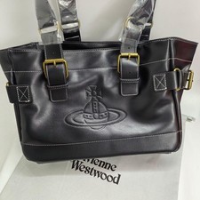 Vivienne Westwood Accord Tote Orb Embossed Black Outlet Product picture
